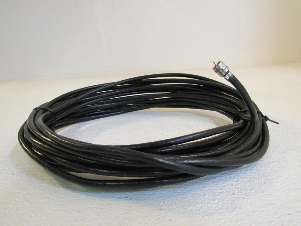 Standard Coaxial Cable Wire 36ft RG6 F Type Male - Image 4 of 4