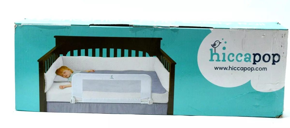 Hiccapop Convertible Crib Safety Rail Baby Sleeping Fall