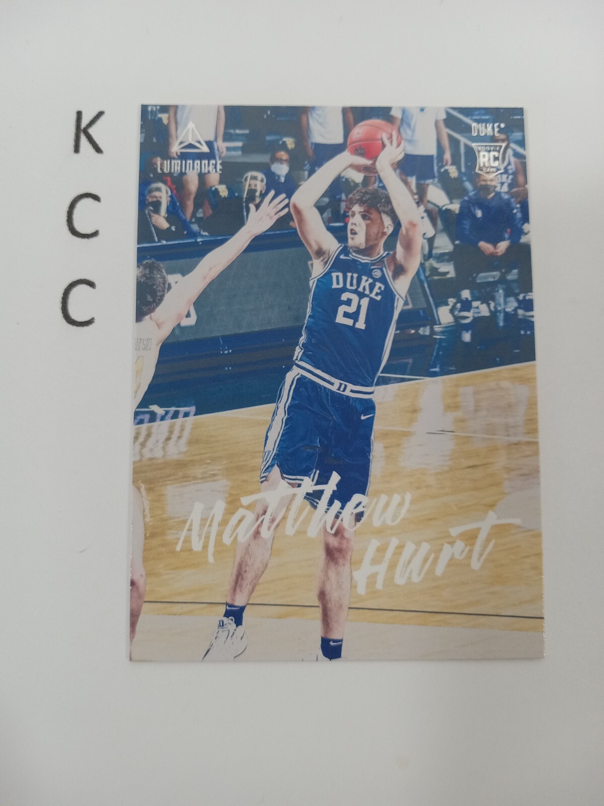 2021 Panini Chronicles Luminance Draft Picks Rookie RC Matthew Hurt #99