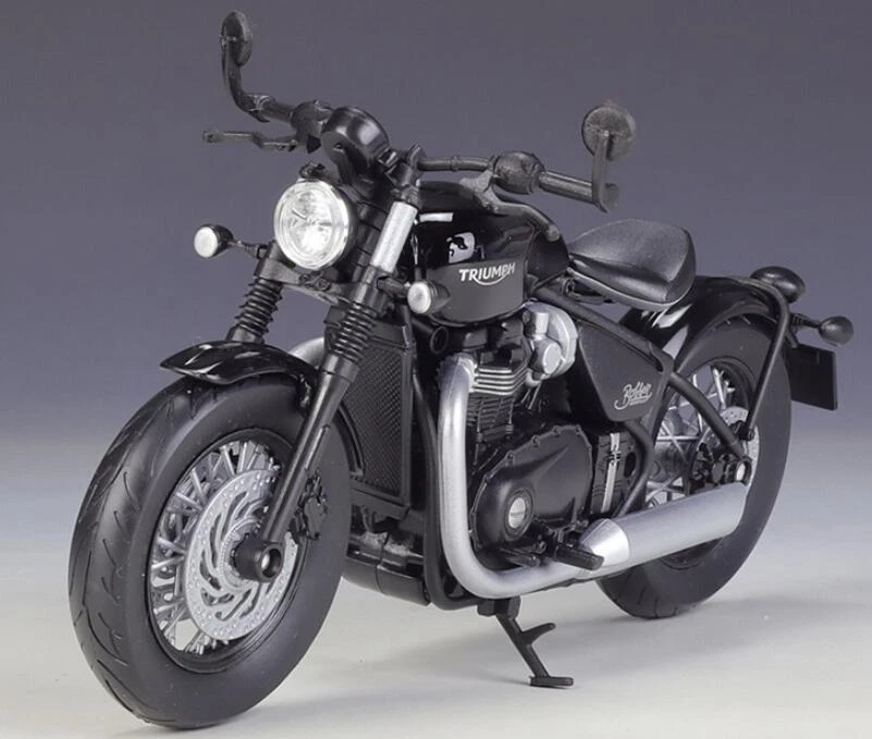 Welly 1:12 Triumph Bonneville Bobber Motorcycle Model Bike New in Box - Image 3 of 4