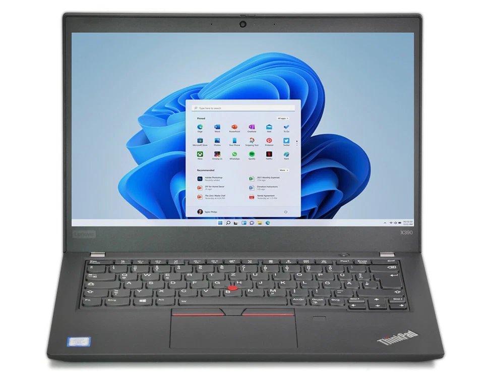 Lenovo ThinkPad X390 · i5-8365U · 16GB · 512GB, Foto 1 von 5