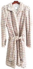 Chanel Lesage Hand-Woven Tweed Coat Jacket - 40 - Mint Condition