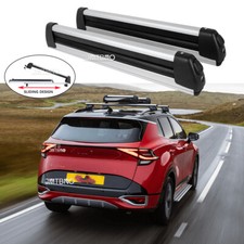 Ski Snowboard Car Roof Silding Crossbars Racks Carriers For Kia Sportage Forte