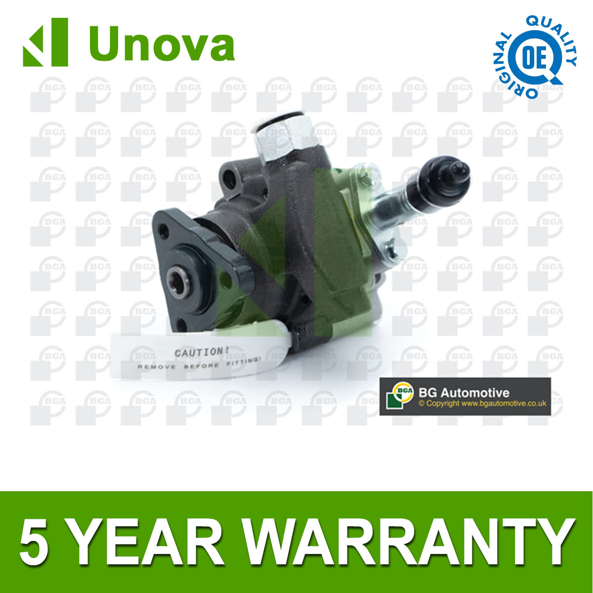 Power Steering Pump Unova Fits Land Rover Defender 1998-2016 2.5 TD5 QVB101350E