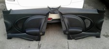 BMW MINI COOPER ONE R56 2007-2014 HATCHBACK PAIR OF REAR DOOR CARDS BLACK