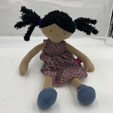 Tikiri Bonikka Share the Love Rag Doll Floral Dress Plush Stuff Baby Doll Leota