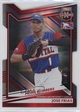 2022 Panini Elite Extra Edition Prime Numbers C Die-Cut 163/179 Jose Frias 0o2b