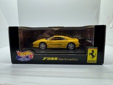 Hot Wheels Collectibles Ferrari F355 Berlinetta 1:43 Scale Diecast Yellow NIB