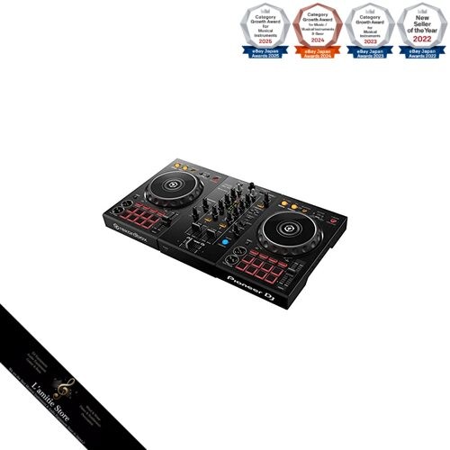 Pioneer DJ DDJ-400 Double Deck Controller - Black for sale online