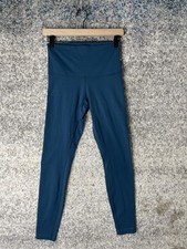 Lululemon Leggings Womens Small Blue High Rise Ankle Yoga Pants Athletic Gym