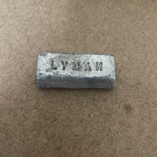 Clean LYMAN SAECO LEE Lead Ingots Lot of 10 Pieces 1 Pound Each