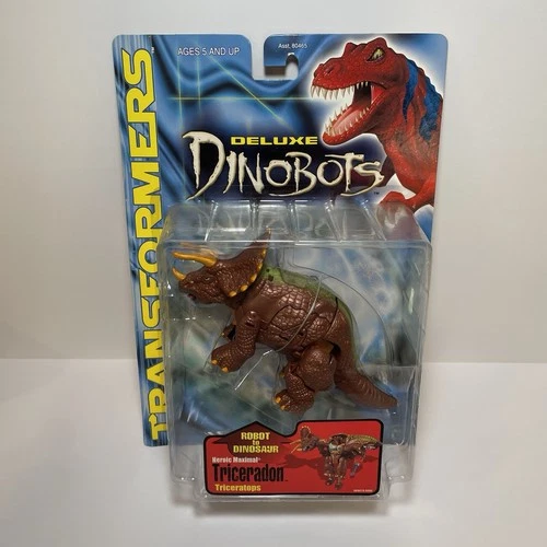 Transformers Triceradon Deluxe Dinobots 1999 Action Figure NEW Sealed Vintage