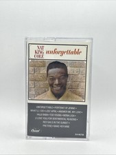 Unforgettable Capitol 12-Inch by Nat King Cole Cassette, Feb-1989, Capitol
