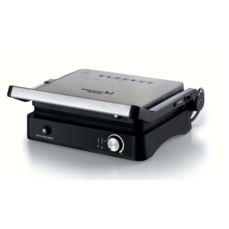 ARIETE 1934 BISTECCHIERA 3 IN 1 2000W CON POSIZIONE BARBECUE 