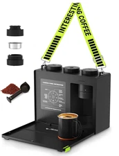 Portable Espresso Machine with Strap, 3 in 1 Coffee Maker, One-Touch Operation,