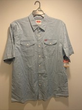 Wrangler Men's Relaxed Fit Short Sleeve Shirt, Sizes XL NWT