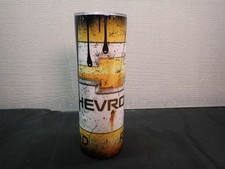 Taza vaso Chevrolet Logo 20 oz termo aislante lata de aceite nueva