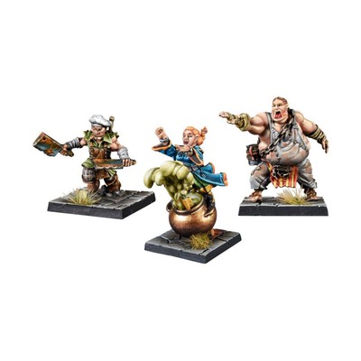 Mantic Halfling 28mm Halfling Heroes SW (New)