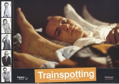 Trainspotting Original Spanish 9x13 Lobby Card Ewan McGregor 1996