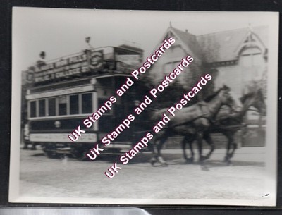 1907 Edinburgh Corp Trams - Last Day Of Horse Tram (?)Polwarth/Ashley Terrasse