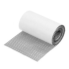 1 szt. 39,4" x 2" Plastry naprawcze ekranu okiennego z włókna szklanego, czarne