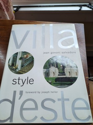 Villa DEste Style - Hardcover By Salvadore, Jean Govoni - DJ (R)