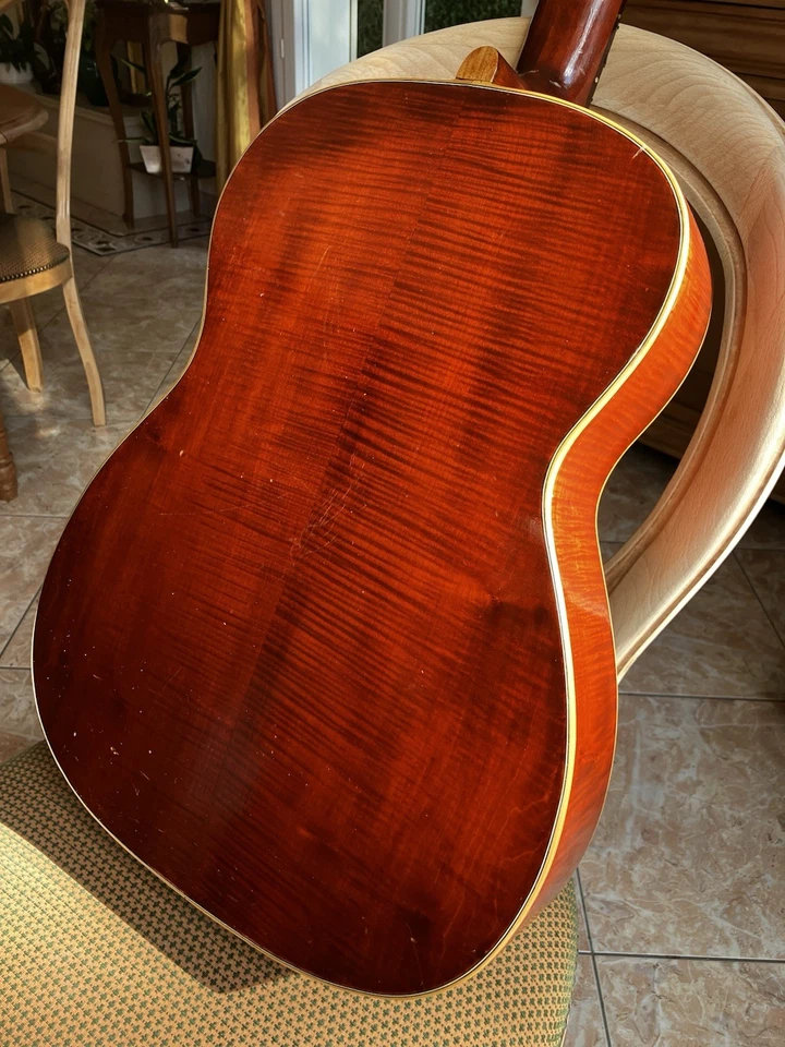Guitare Classique 1972 Frères Gérôme Mirecourt(88)Luthier Manouche Nacre Écaille - Photo 4/4