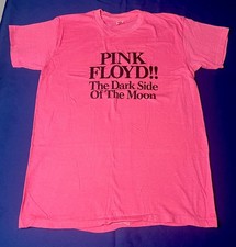 DEADSTOCK Vintage 1980s Pink Floyd MFSL Promo T Shirt Dark Side Of The Moon L