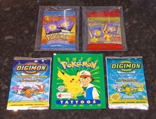 Vintage 90er Kid Sealed Pack Konvolut Pokémo...