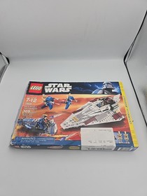 LEGO Star Wars 7868 Mace Windu Jedi Starfighter 95% Complete Box Manual Figures