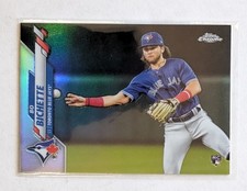 2020 Topps Chrome Bo Bichette Complete Set Refractor RC #150 Toronto Blue Jays