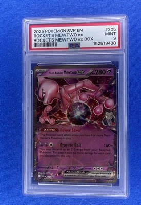みっきー Team Rocket's Mewtwo ex 205 Sv: Scarlet & Violet Promo Cards Holo