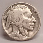 1924-S Buffalo Nickel VG/F Details