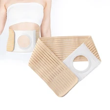 Ostomy Support Belt, Adjustable Stoma Support Belt Medical Ostomy Hernia Belt...