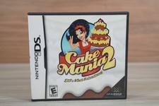 Cake Mania 2 (Nintendo DS, 2008) Complete, CIB - Tested