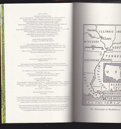 The Adventures of Huckleberry Finn: (Penguin Deluxe Edition) by Mark Twain NEW - Picture 4 of 4