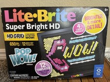 New Hasbro Light Bright Super Bright HD Pop Wow Edition Sealed Sam  s Club