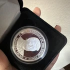 Donald Trump 1 Troy Ounce .999 Fine Silver Round in Display Case