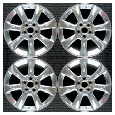 Set 2013 2014 2015 2016 Cadillac Ats Oem Factory 17 Polished Wheels Rims 4703