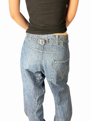 Levi s Engineered Jeans Twisted Leg One Pocket Chinch Y2K Archive Vintage W32