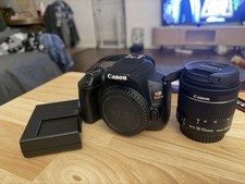 Canon EOS Rebel SL3 DSLR Camera  Canon 18-55mm Lens extra battery