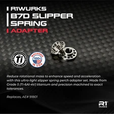 R1WURKS (B7D Series) Slipper Spring Adapter Set, Titanium