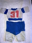 Vintage Cabbage Patch Kids/doll Clothes - Blue/Gray #31 Sweatsuit (611)