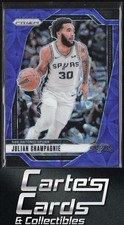 Julian Champagnie 2024-25 Panini Prizm #158 Prizms Choice Blue Spurs 36/49