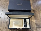 VINTAGE GENUINE VACHERON CONSTANTIN watch box case leather Black 260331002yA