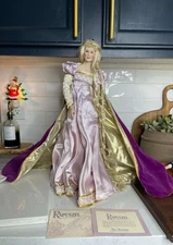 "Rapunzel" Franklin Heirloom Porcelain Fairy Tale Doll Gerda Neubacher Porcelain