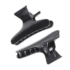 8 PCS Hair Sectioning Salon Clips Professional Styling Clamps for Black