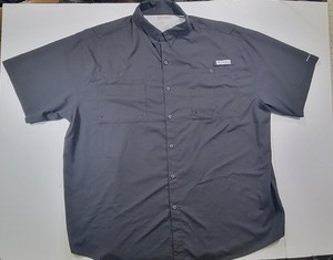 Columbia PFG Fishing shirt XXL black-breathable Fishing Shirt