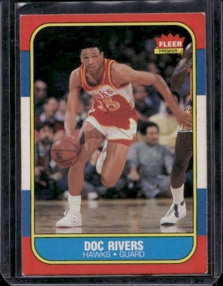 1986-87 Fleer #91 Doc Rivers