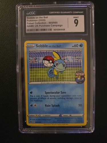 Sobble on the Ball graded CGC 9 for sale on eBay